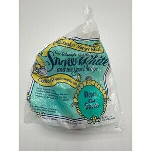 Disney 1992 McDonald’s Happy Meal Toy – Dopey & Sneezy Dwarfs (Sealed)‎